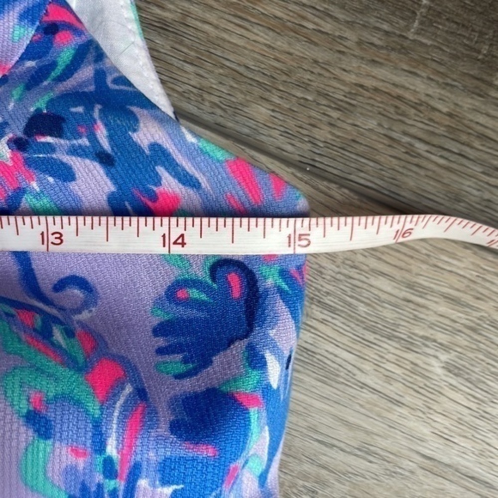 Lilly Pulitzer dress sundress light lilac size 2 animal themed - Picture 8 of 12